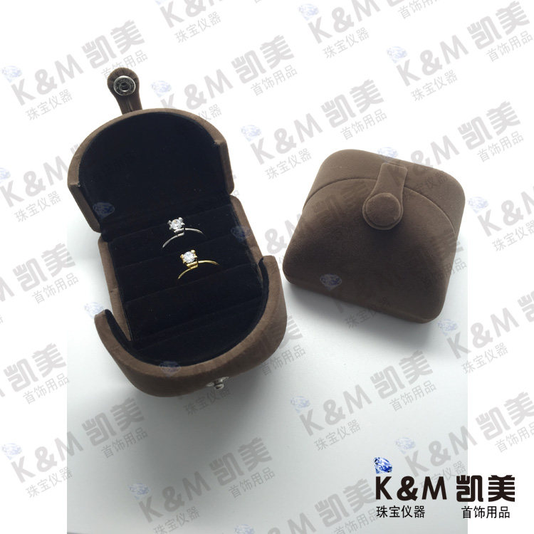 Dust-free double open gateway first decoration case for wedding ring case lovers to ring bracelet necklace handmade box