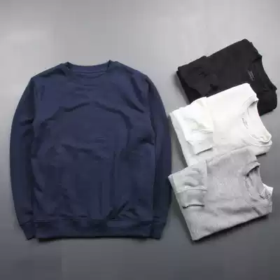 380 grams thick thick Terry round neck casual base pullover spring and autumn casual top men's