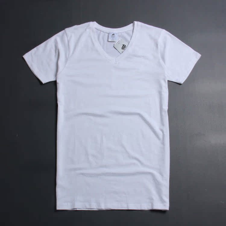 Modal cotton siêu mỏng ngắn tay t-shirt nam đáy áo V-Cổ màu trắng tinh khiết dài tay mùa hè ăn mặc nửa tay áo thun polo nam