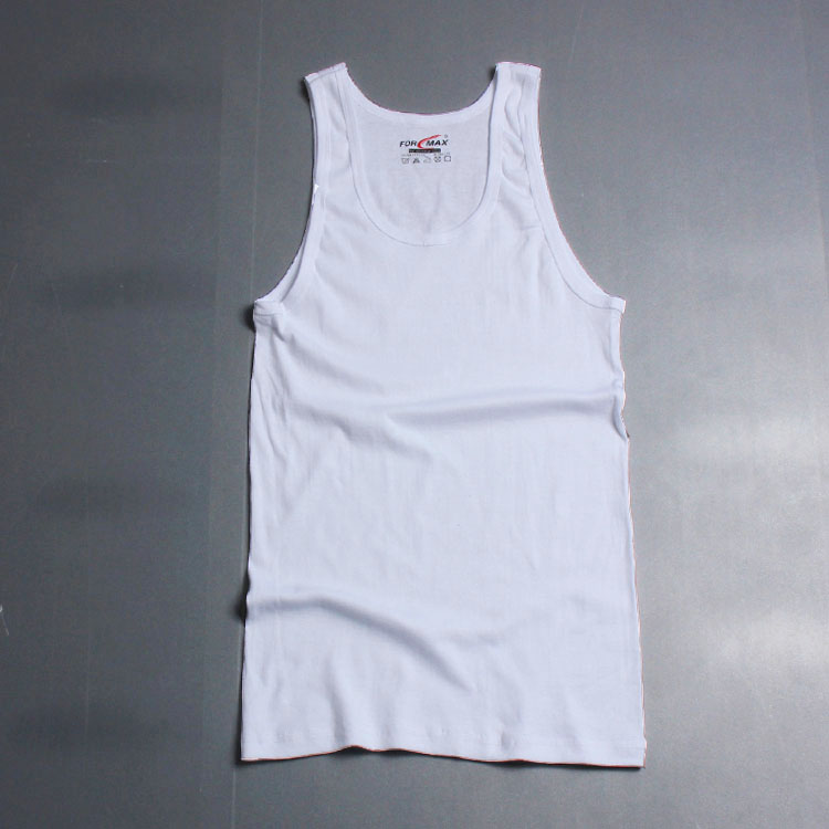 Cotton đàn hồi cao của nam giới mồ hôi vest Slim thể dục mùa hè thể thao giản dị cơ bắp của nam giới làm việc áo sơ mi