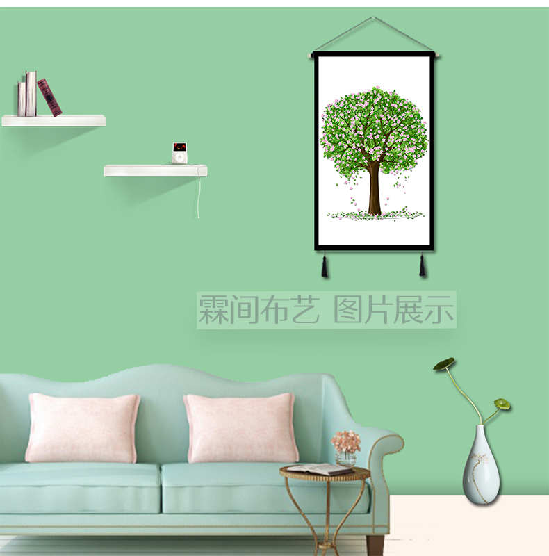 Phòng khách phòng ngủ vải treo tranh lối đi vẽ tay thực vật tấm thảm trang trí tường tranh tường hầm nền vải sơn - Tapestry thảm tranh treo tường