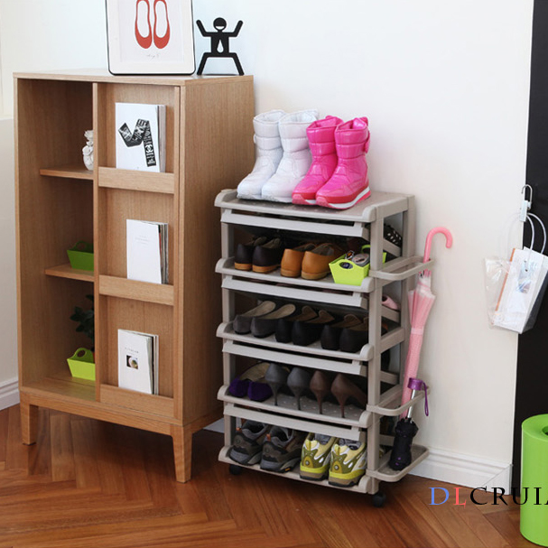 Usd 91 96 South Korea Imported Plastic Door Shoes Shelf Creative South Korea Imported Plastic Door Shoes Shelf Creative Simple Finishing Stand Vertical Storage Rack Shoe Cabinet Multi Layer