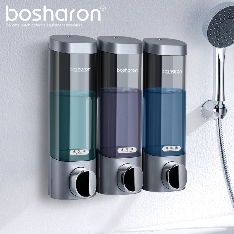 Guest house Hotel Bath Lotion Press Soap Dispenser Free of perforated wall-mounted kitchen Manual cleaning of fine hand sanitizer