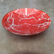 Factory direct glass plate Peel bucket tray Soot bucket Salt sand table Small stone plate