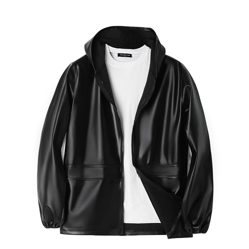 Сухое -исчисляющие кожаные брюки Работают обслуживание мужская кожаная кожа водонепроницаемое кожаное наружное масло -надежное разводение