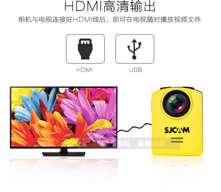 Sjcam HD 4k micro camera thể thao kỹ thuật số wifi mini dive camera dv video