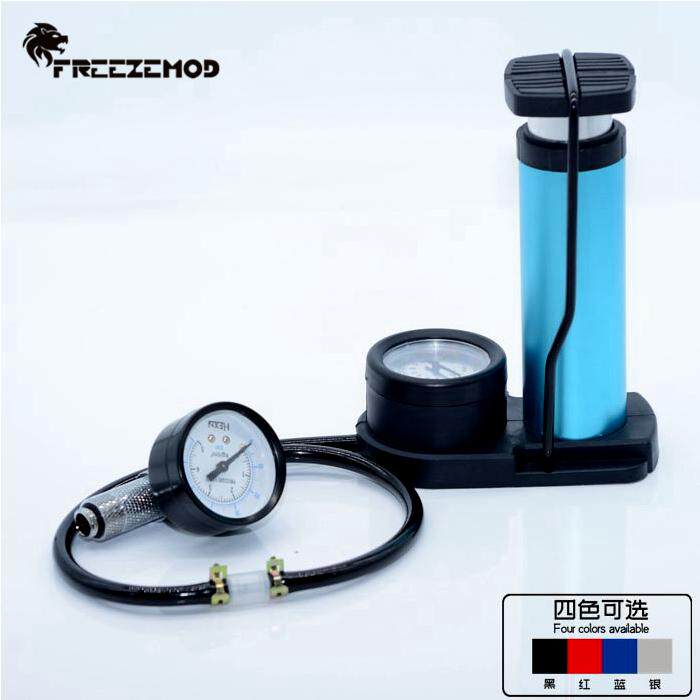 FREEZEMOD computer water cooling system air pressure leakage heat dissipation drain tank water cooling head double air pressure meter QYCL-2P