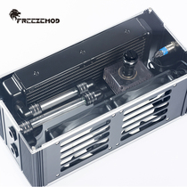 FREEZEMOD Desktop water cooling system BOX-24YT thick 45mm double layer heat dissipation row RGB effect