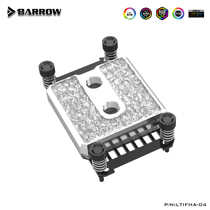 Barrow AMD AM4 Platform Jet Micro Waterway Ice Ling Series CPU Water Cooling Head LTIFHA-04
