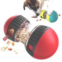 Dog food leaker toy teeth grinding bite-resistant educational boredom relief Kekin fur teddy rolling feeding training slow-feeding ball