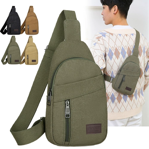 Мужской ремешок для сумки, рюкзак для отдыха, дорожная нагрудная сумка, сумка через плечо, износостойкая тканевая спортивная сумка на одно плечо