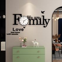 European wall clock living room home clock fashion modern simple Net red light luxury atmospheric creative restaurant clock Wall