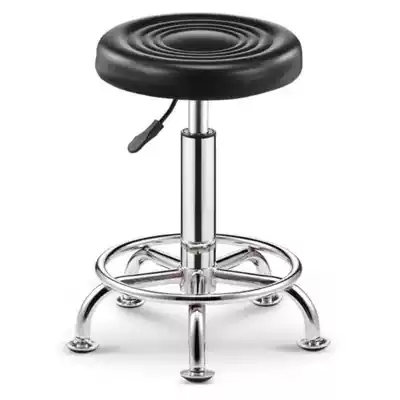 Work anti-static iron hair salon beauty stool wheel chair lifting household hair stylist pulley hydraulic seat