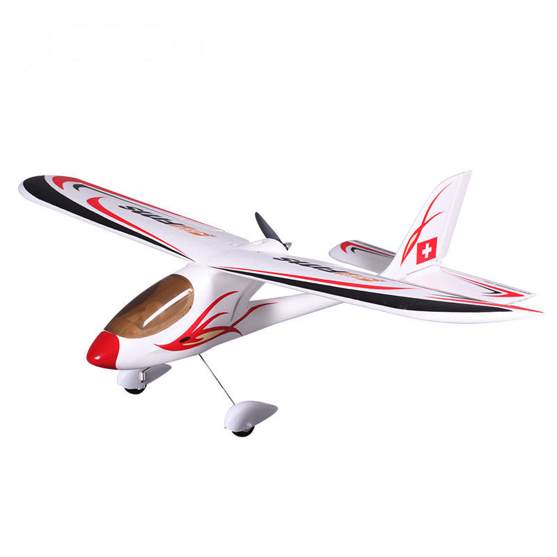 FMS 900mm red dragonfly aircraft accessories fuselage main wing flat rear landing gear propeller, etc.