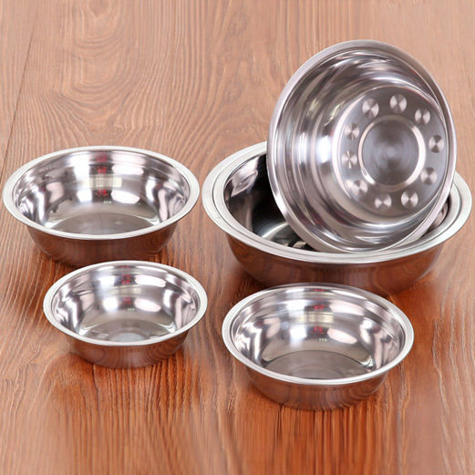 Stainless Steel Basin Stainless Steel Bowl STAINLESS STEEL BOWL THICKENED STAINLESS STEEL SOUP BOWL STAINLESS STEEL SMALL BASIN SOUP BOWL