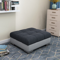 New fabric sofa pedalling stool home small footrest free of washing tech cloth single bit creative versatile edge a few
