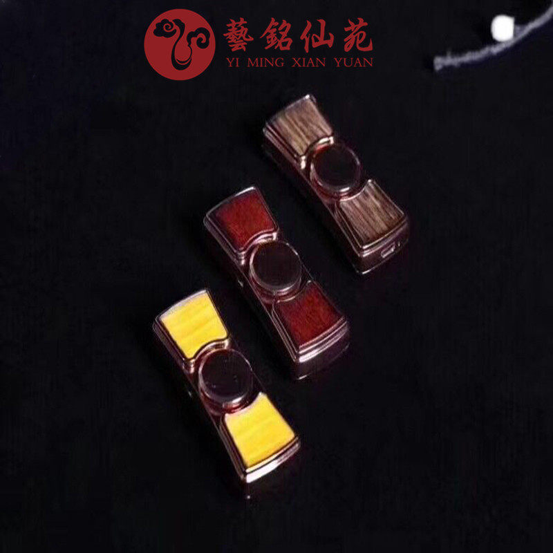 Fingertips top table white red wood lighter Nimuki Sandalwood Sandalwood Lighter Creative Personality Charge Windproof Cigarette Lighter