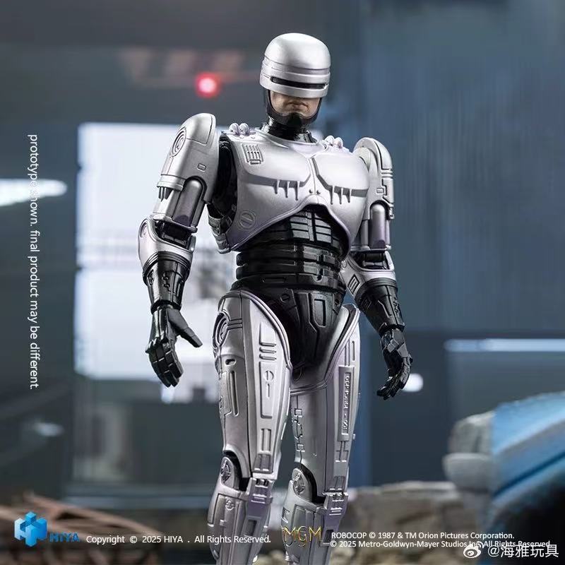 In Stock Hiya 1/12 Robocop 1 Robocop 6.5inch 16cm