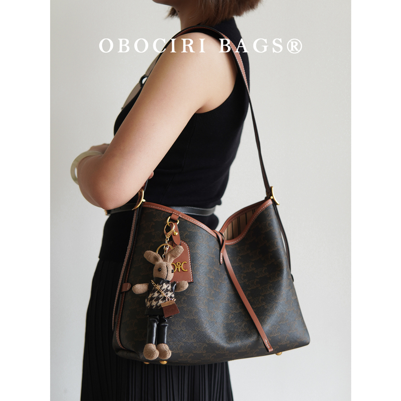 Arc De Triomphe Floral Tote Bag, Large-Capacity Commuter Underarm Hobo Bag, Niche Casual Crossbody Shopping Bag for Women Arc De Triomphe Floral Tote Bag, Large-Capacity Commuter Underarm Hobo Bag, Niche Casual Crossbody Shopping Bag for Women