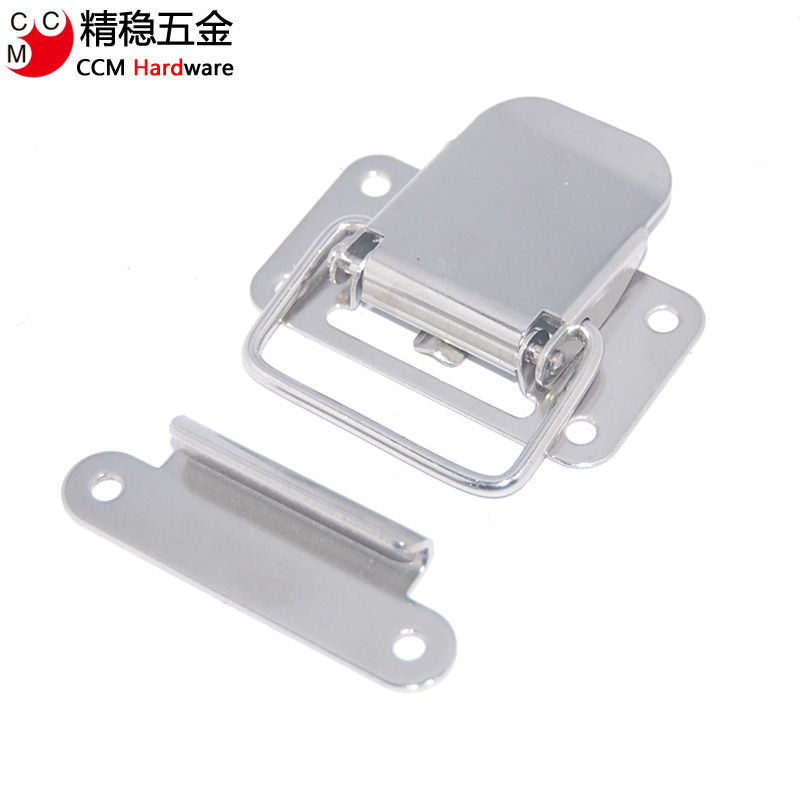 Fine-stabilized hardware wide-type case with small wooden case with small wooden case lock shock light box