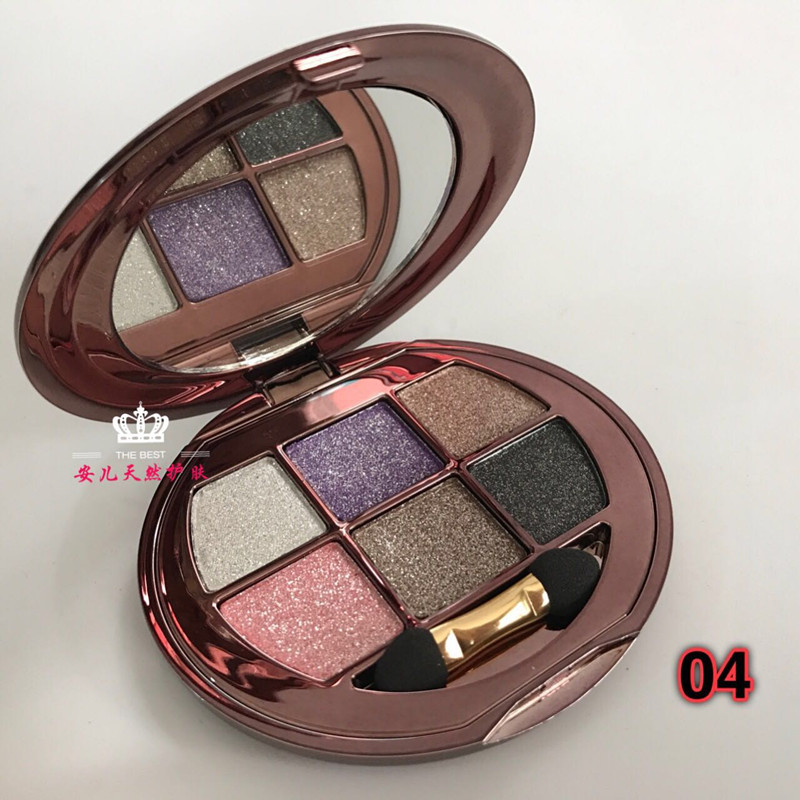 Chính hãng Vini Gấu 6 Màu Kim Cương Ngọc Trai Sáng Bóng Eyeshadow Trái Đất Smokey Trang Điểm Bí Ngô Màu Rượu Vang Đỏ Bóng Mắt phấn mắt tốt