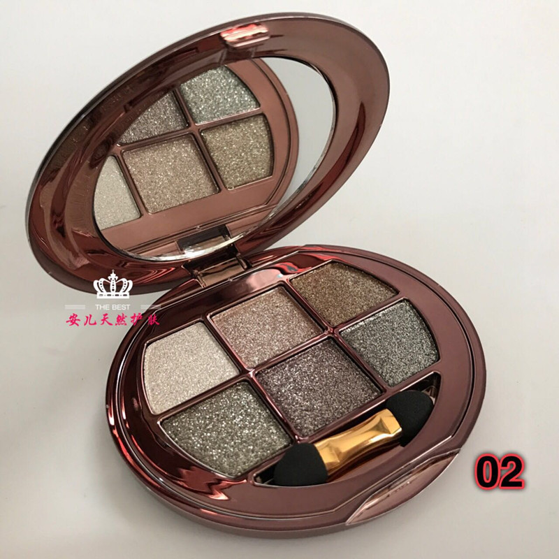 Chính hãng Vini Gấu 6 Màu Kim Cương Ngọc Trai Sáng Bóng Eyeshadow Trái Đất Smokey Trang Điểm Bí Ngô Màu Rượu Vang Đỏ Bóng Mắt phấn mắt tốt