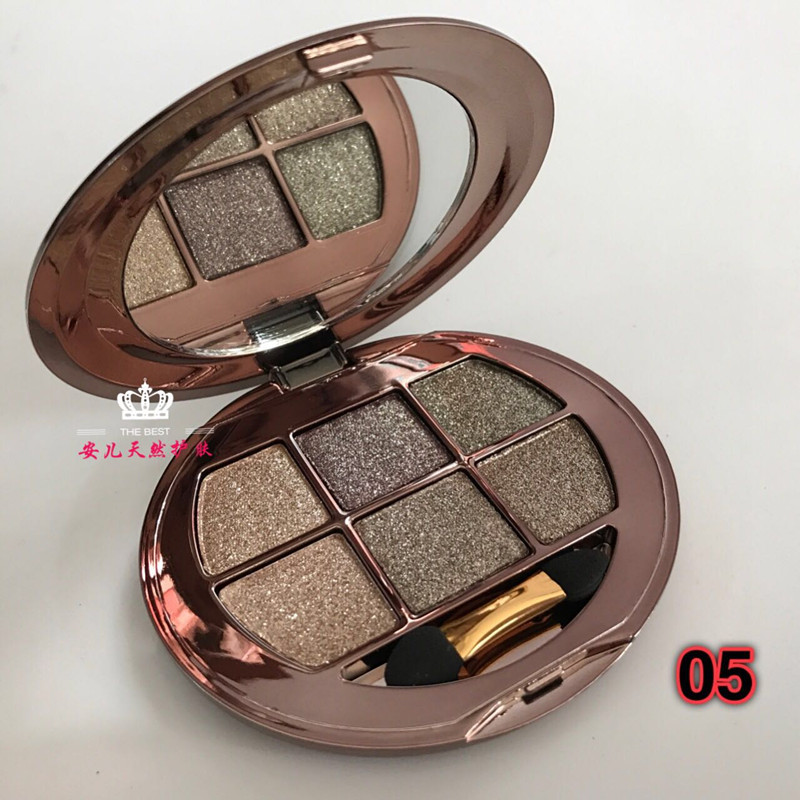 Chính hãng Vini Gấu 6 Màu Kim Cương Ngọc Trai Sáng Bóng Eyeshadow Trái Đất Smokey Trang Điểm Bí Ngô Màu Rượu Vang Đỏ Bóng Mắt phấn mắt tốt