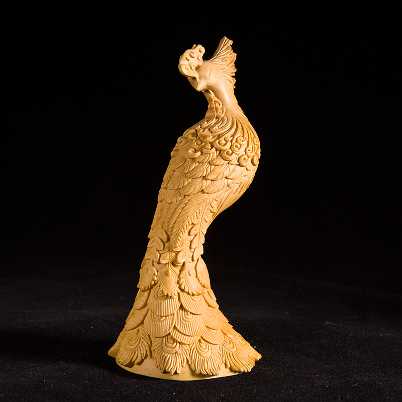 Yueqing Yang Wood Carving Fengzhuang Fengyang Fengzheng Solid Wood Engraving Wedding Festival Collection
