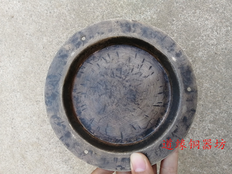 15 cm bronze clang cloud gong Bronze gong Small gong Taoist gong Taoist dharma instrument