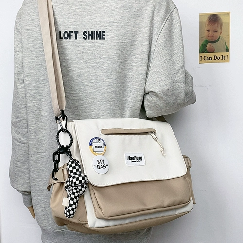 Брендовая японская трендовая сумка через плечо подходит для мужчин и женщин