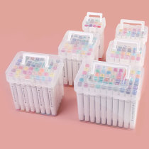 Children marker pen painting brush double head painted multi color marker set brush set