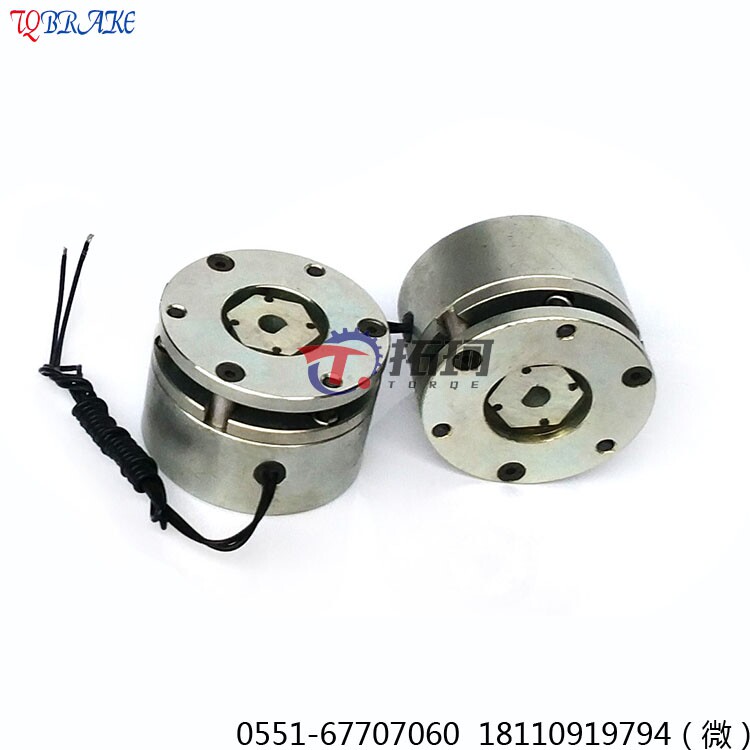 Miniature electromagnetic brake TQMB1-0 5 cow rice power cut brake 24VDC motor holding brake mechanical brake