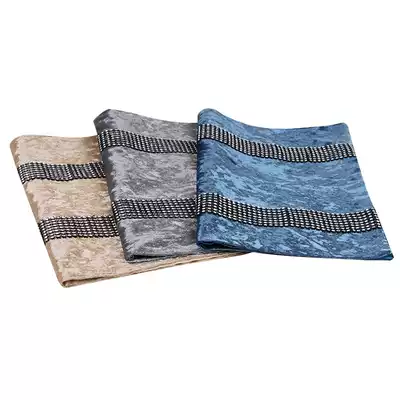 Diamond-encrusted flannel placemat Model room soft-mounted desktop table placemat thickened non-slip heat insulation placemat exhibition hall decoration pad