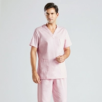 Мужской розовый полиэфир хлопок