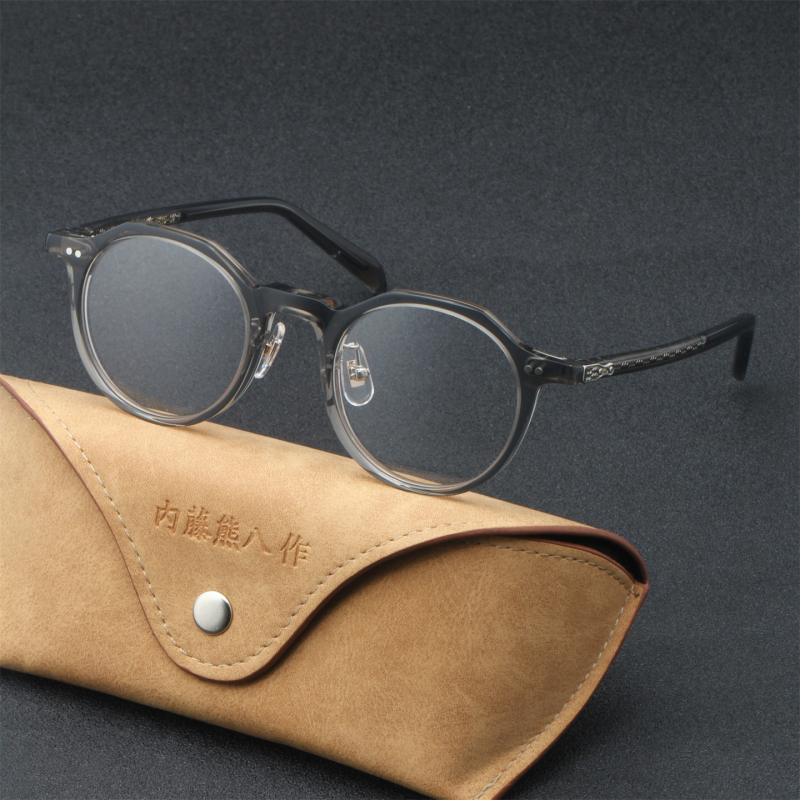 Special Offer: Naito Kumaba's N-115 Eyeglass Frames for Nearsightedness, Men's and Women's Models, Large Face Slimming Plastic Glasses Special Offer: Naito Kumaba's N-115 Eyeglass Frames for Nearsightedness, Men's and Women's Models, Large Face Slimming Plastic Glasses