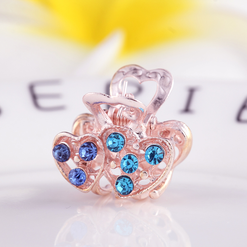 Hàn Quốc bắt gặp clip mũ trùm đầu rhinestone kẹp tóc phụ kiện tóc nhỏ tóc để bắt phụ nữ trưởng thành kẹp tóc kẹp dây buộc tóc đẹp
