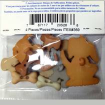 American Dress It Up imported shape button dog series button dog dog collection button 369 371