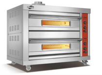 Hongfeng commercial gas oven Two-layer two-plate large bread oven Cake pizza egg tart baking oven
