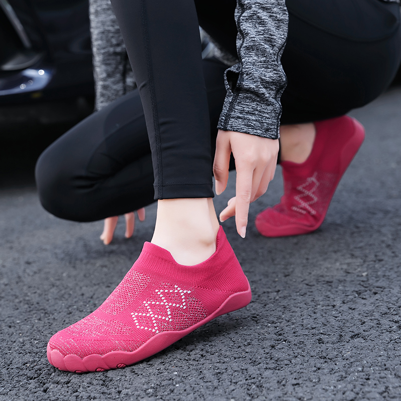 Indoor Fitness Shoes Women Fitness Room Running Jump Rope Yoga Non-slip Soft Treadmill Special Shoe Men Driving Practice Car Shoes