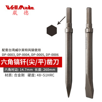 Taiwan alloy steel durable pickaxe air shovel air shovel fiber shovel head pickaxe accessories DA-0008 9