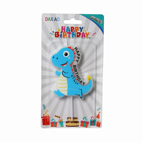 Candle birthday cake digital cartoon creative romantic children baby first year party layout decoration photo props