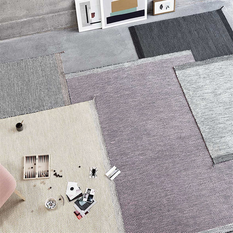 MUUTO layered series carpet PLY RUG 100% New Zealand wool making modern minimalist Nordic