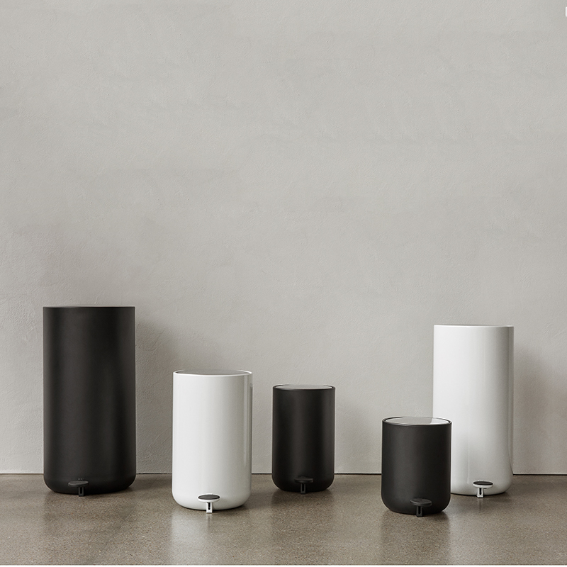 MENU Pedal series foot Pedal flip stainless steel storage bucket trash can