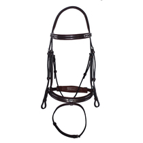 i-010ge imported brown estE water series equestrian supplies horse pure cowhide Italian pr