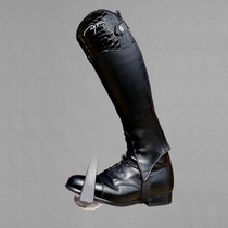 ()Belgian Dyon leggings Chabus imported cowhide equestrian leggings harness