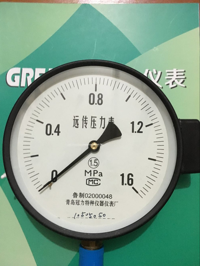 Qingdao Guanli YTZ150 remote pressure gauge INVERTER pressure gauge 0 611 62 5 and other MPA full specifications