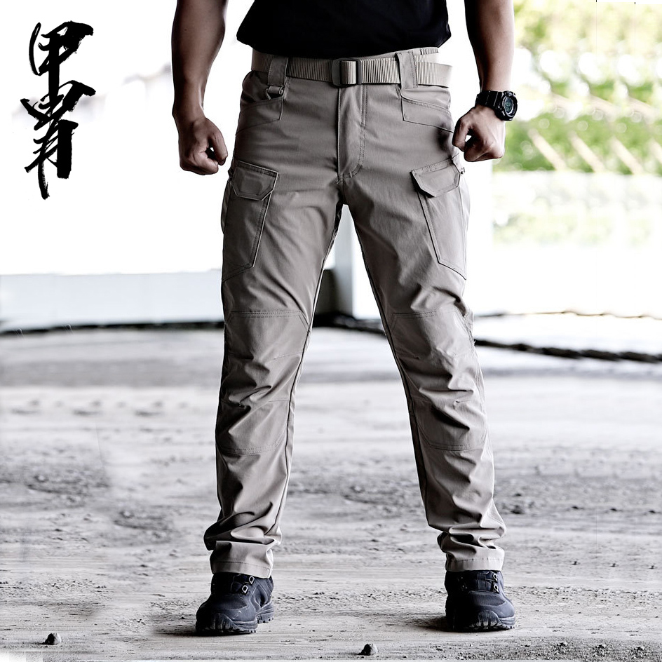 Outdoor Men's Army Fan Spring Autumn Armor Tactical Pants ix7 Body Commander Casual Work Wear IX9 Pants