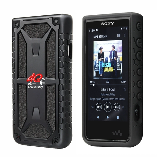 Подходит для защиты Sony ZX505 Sony NW-ZX505 ZX507 Двойное воздействие сопротивления против палаты