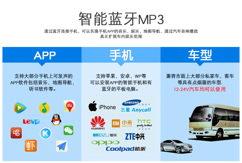Xe hơi hiện đại Máy nghe nhạc MP3 đa chức năng Bluetooth thu nhạc U đĩa xe hơi thuốc lá nhẹ hơn sạc xe hơi - Trình phát TV thông minh củ phát wifi maxis