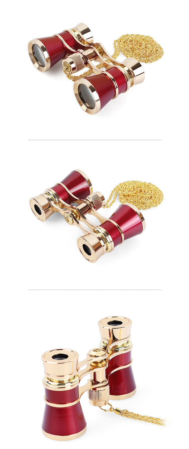 Ống nhòm 3X25 cổ điển có thể điều chỉnh Opera Mirror Mirror Concert Metal Luxury Lady - Kính viễn vọng / Kính / Kính ngoài trời kính viễn vọng và kính thiên văn